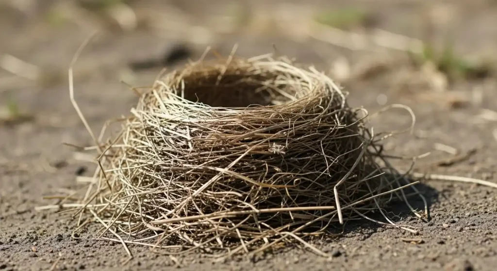 finding a bird nest on the ground spiritual meaning