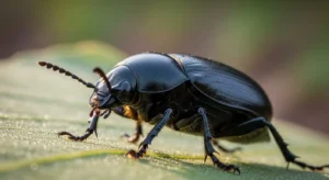 small black beetle spiritual meaning