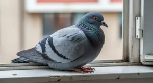 what does it mean when a pigeon comes to your window