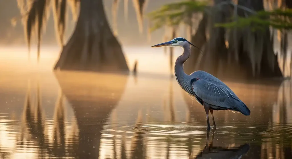 blue heron symbolism a pathway to wisdom and peace
