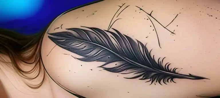 crow feather tattoo meaning
