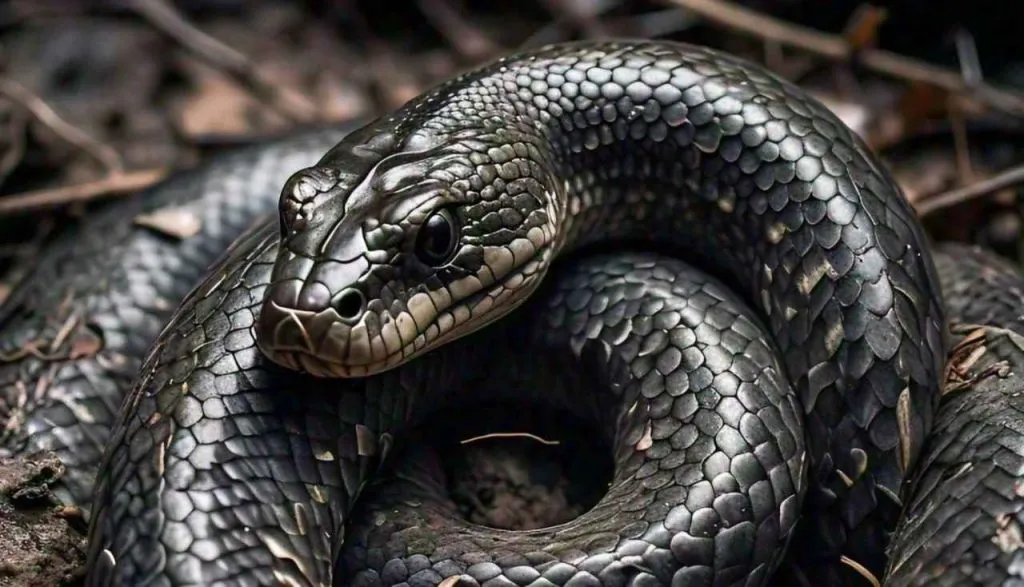 dead black snake meaning spiritual