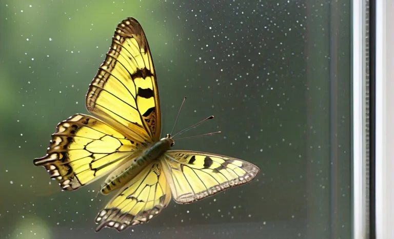 yellow monarch butterfly meaning
