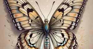 butterfly landing spiritual and symbolism meanings