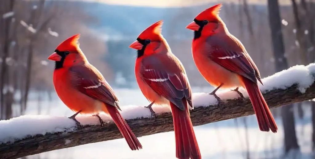 3 red cardinals spiritual meaning