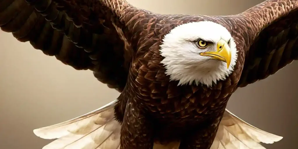 4 eagles flying together
