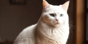 white cat spiritual meaning a symbol of purity and good fortune