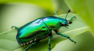 green beetle spirit, totem, and power animal