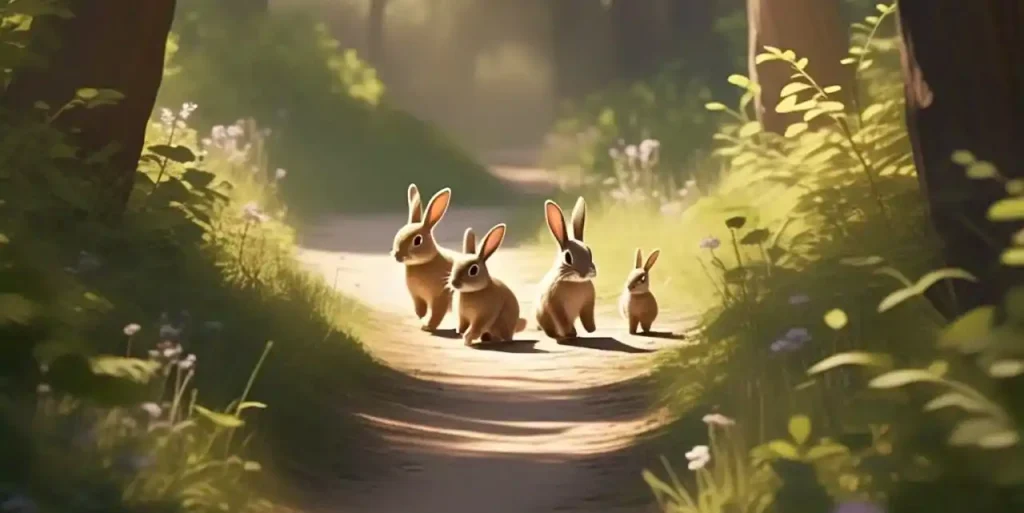 spiritual meanings of rabbit crossing your path