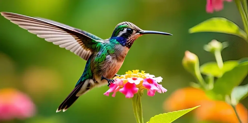 what does it mean spiritually when a hummingbird visits you