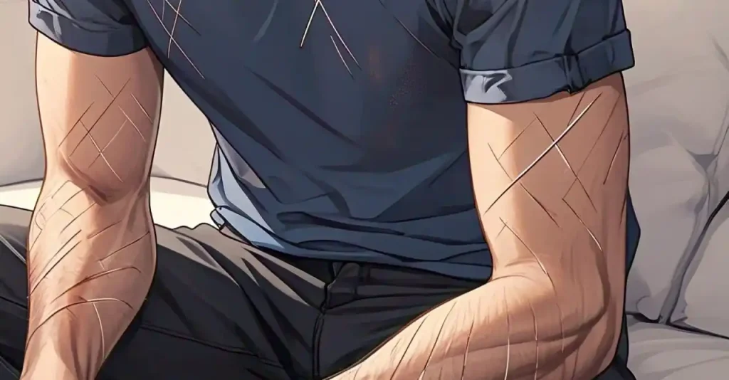 why do i wake up with scratches on my body spiritual