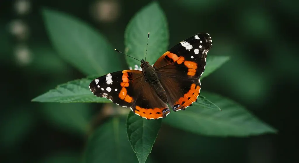 black orange and white butterfly spiritual meanings