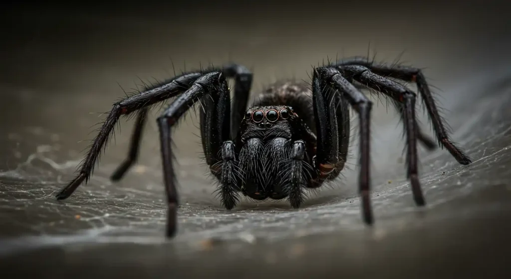 black spider spiritual meaning