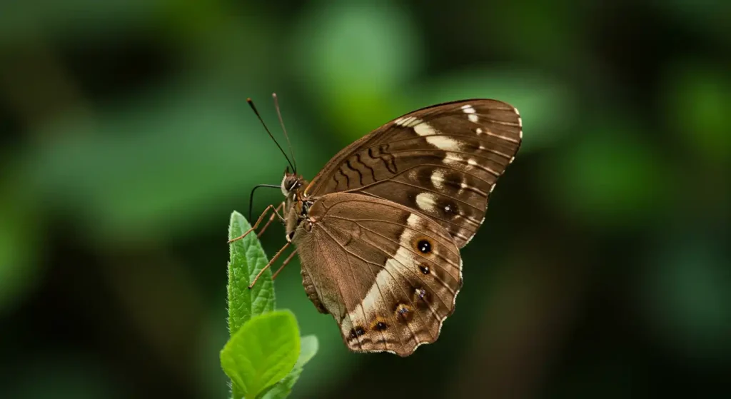 brown butterfly meaning in the house