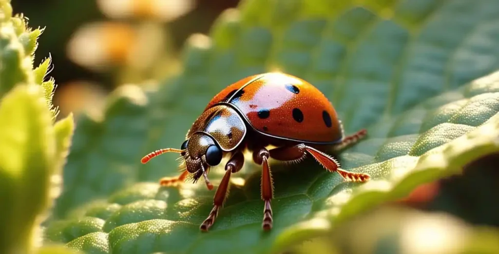 brown ladybug meaning and symbolism