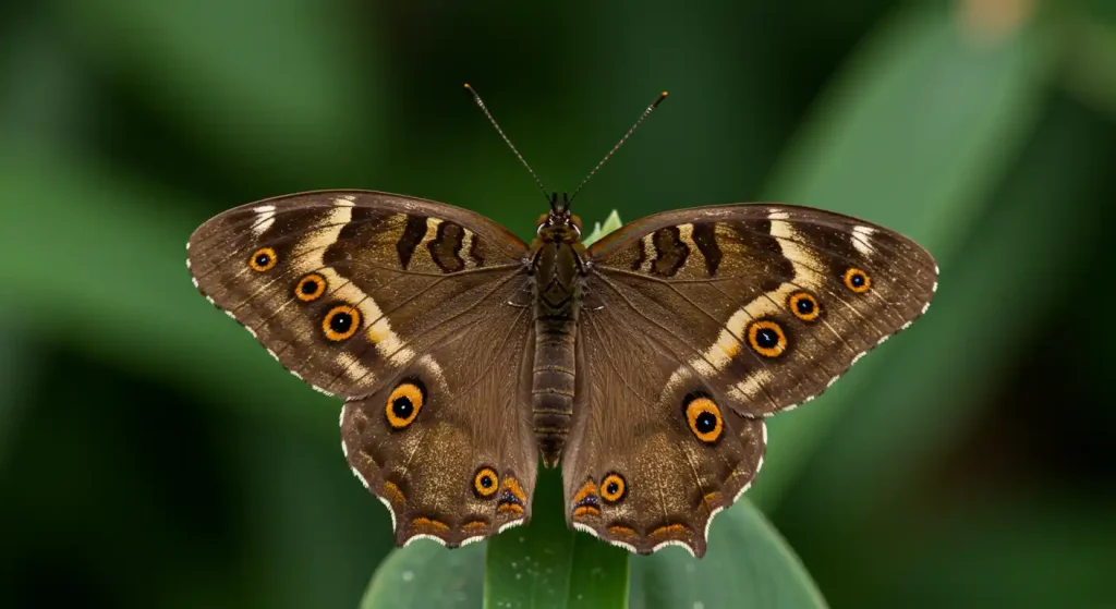 dark brown butterfly meaning