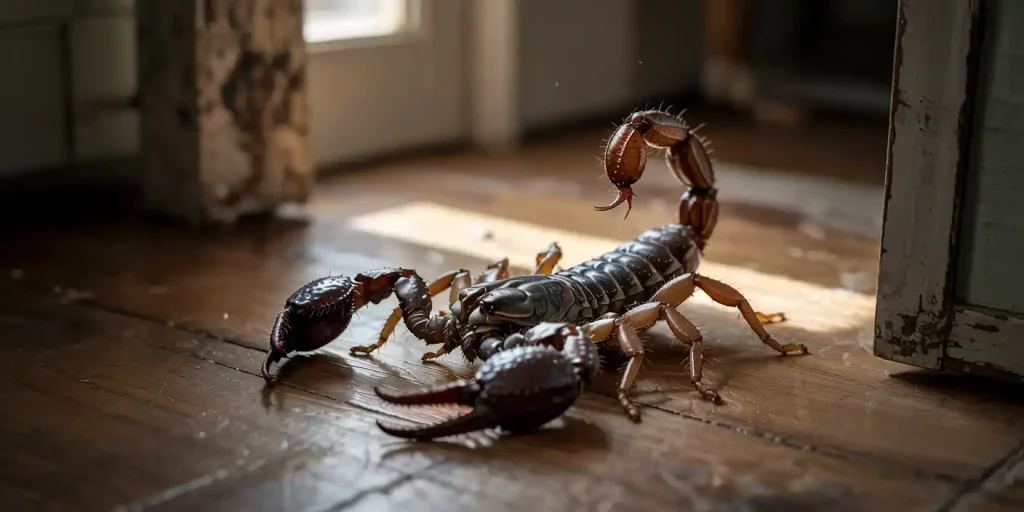 finding a scorpion in your house meanings