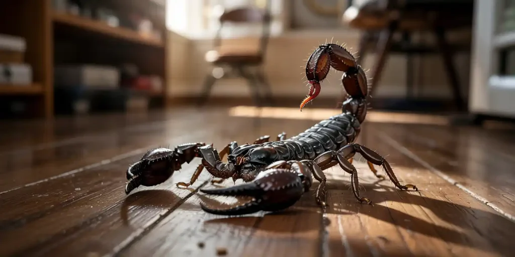 finding a dead scorpion in your house meaning