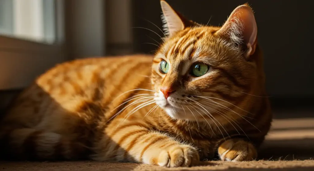 orange tabby cat spiritual meaning