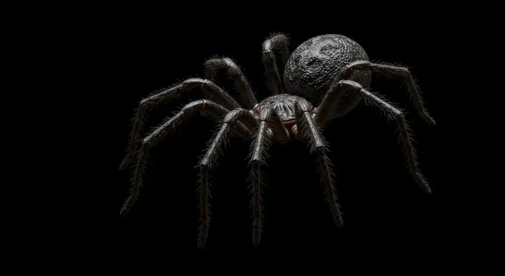 small black spider spiritual meaning explanations