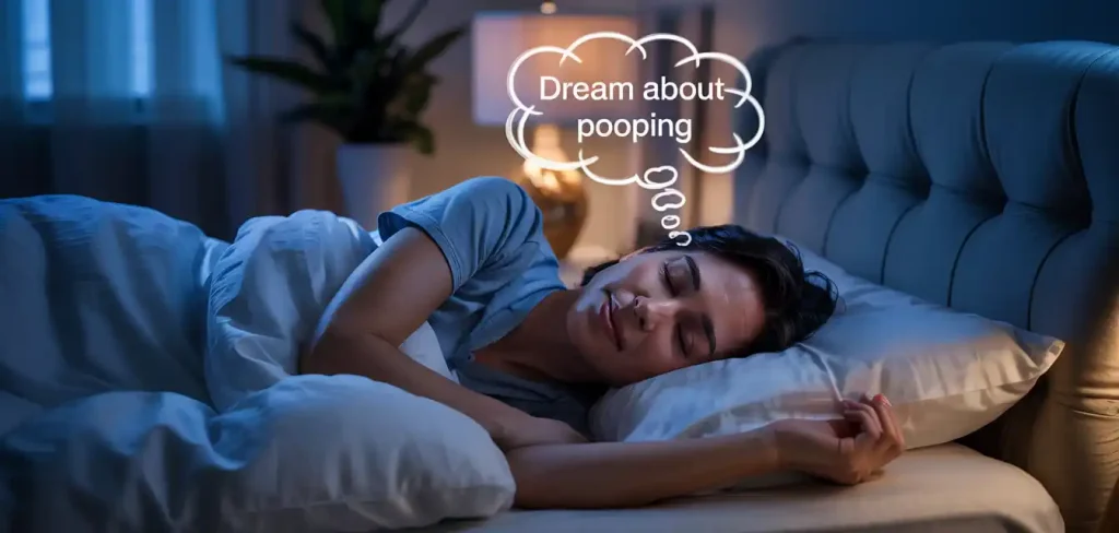 spiritual meaning of pooping in a dream