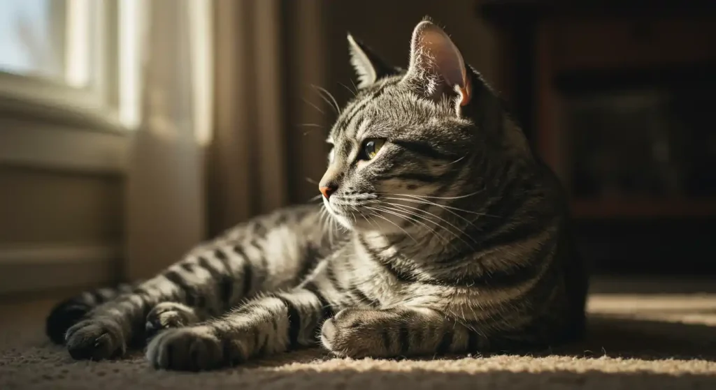tabby cat power animal