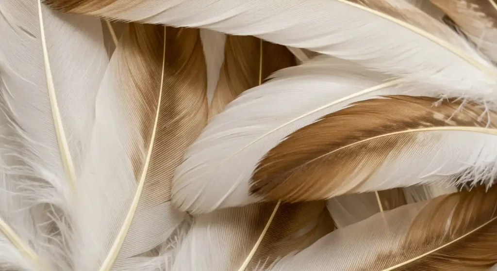 what does seeing a white feather mean