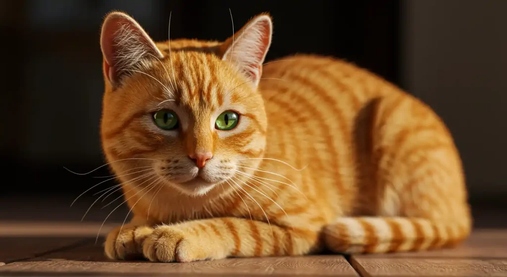 what is the spiritual meaning of the orange cat