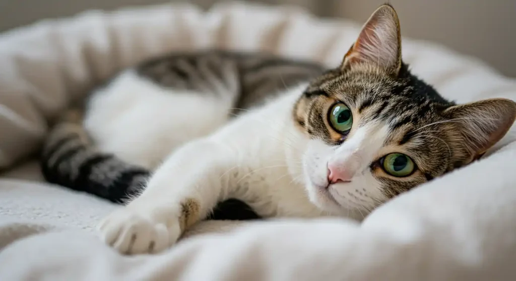 white tabby cat spiritual meaning