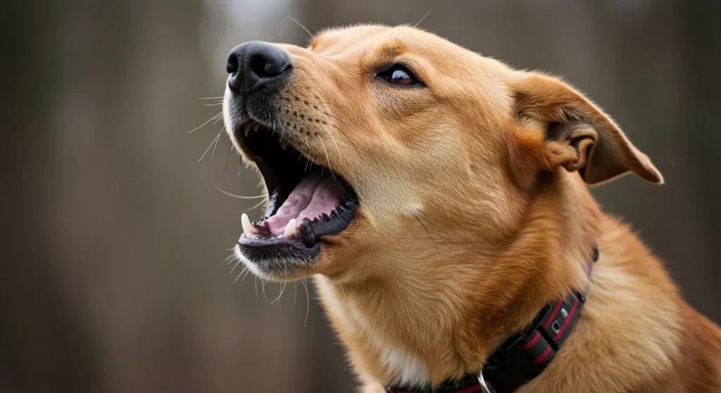 why do dogs bark at night, ghost