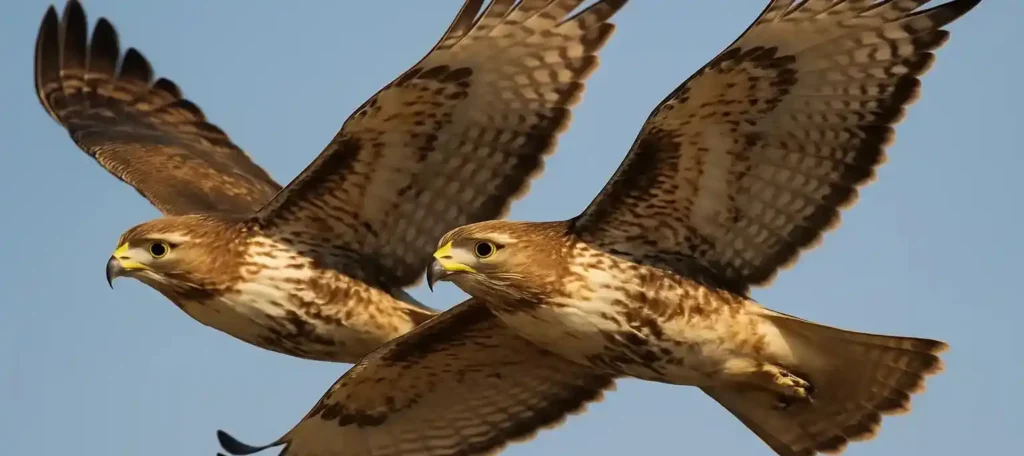 hawk's circular flight patterns spiritual meanings
