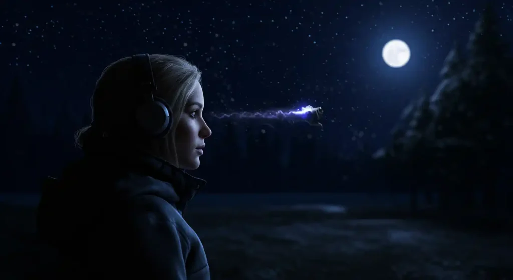 what does it mean when you hear a whistle at night