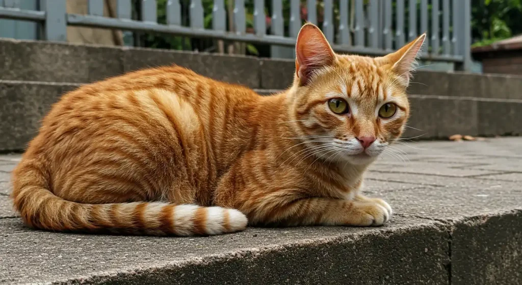 what does the orange cat energy mean