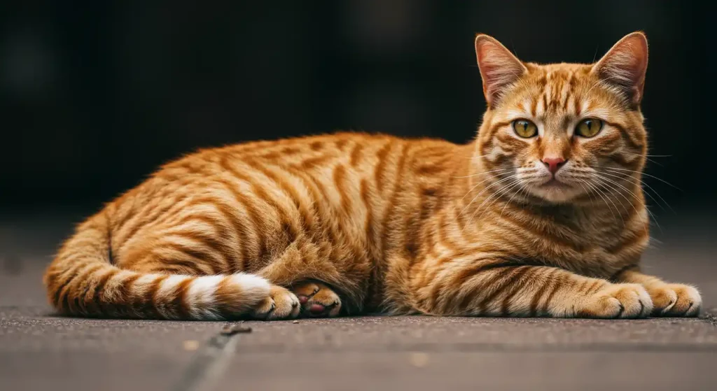 what is the spiritual meaning of the orange tabby
