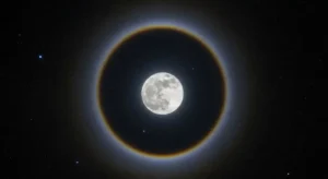 what does a ring around the moon mean spiritually