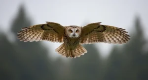 flying owl symbolism